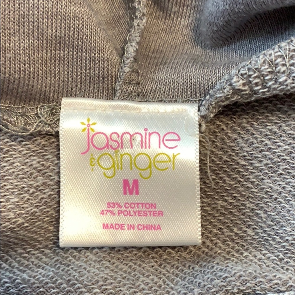 Jasmin & Ginger grey hooded sweatshirt. Size:M 💝 - Picture 4 of 4